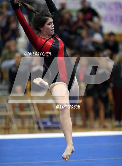 Thumbnail 2 in CHSAA 4A Gymnastics (Preliminary) photogallery.