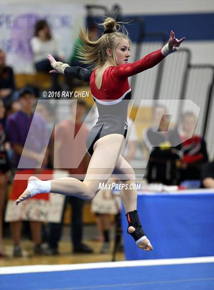 Thumbnail 2 in CHSAA 4A Gymnastics (Preliminary) photogallery.