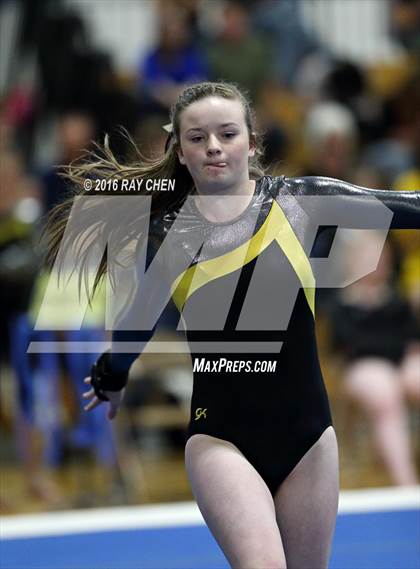 Thumbnail 2 in CHSAA 4A Gymnastics (Preliminary) photogallery.