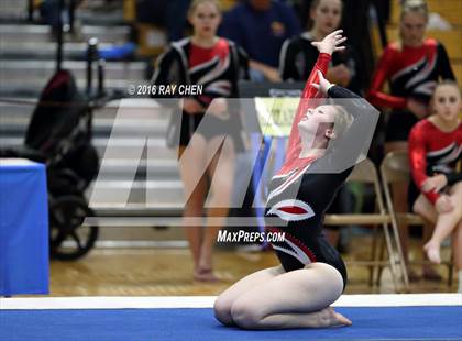Thumbnail 2 in CHSAA 4A Gymnastics (Preliminary) photogallery.