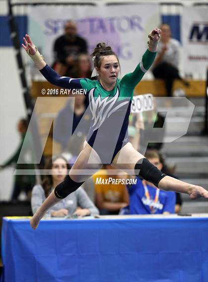 Thumbnail 2 in CHSAA 4A Gymnastics (Preliminary) photogallery.