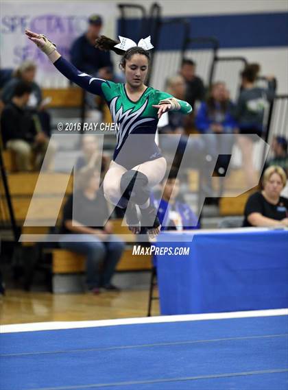 Thumbnail 1 in CHSAA 4A Gymnastics (Preliminary) photogallery.