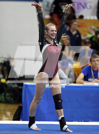 Thumbnail 1 in CHSAA 4A Gymnastics (Preliminary) photogallery.