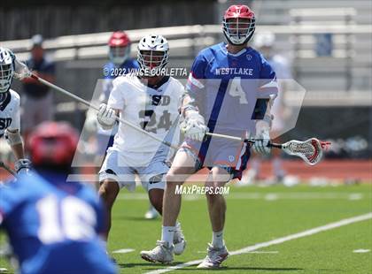 Thumbnail 2 in Episcopal School of Dallas vs. Westlake (THSLL Class AA State Semifinal) photogallery.