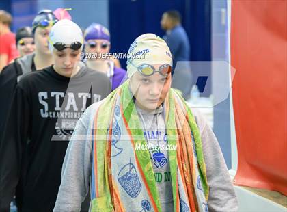 Thumbnail 1 in NCHSAA 1A/2A Swimming Finals photogallery.