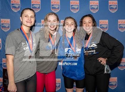 Thumbnail 2 in NCHSAA 1A/2A Swimming Finals photogallery.