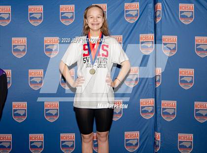 Thumbnail 1 in NCHSAA 1A/2A Swimming Finals photogallery.