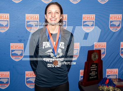 Thumbnail 1 in NCHSAA 1A/2A Swimming Finals photogallery.
