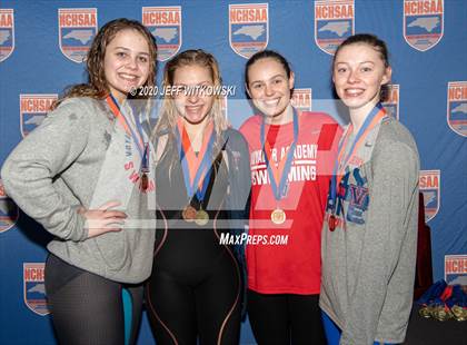 Thumbnail 1 in NCHSAA 1A/2A Swimming Finals photogallery.