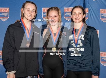 Thumbnail 1 in NCHSAA 1A/2A Swimming Finals photogallery.