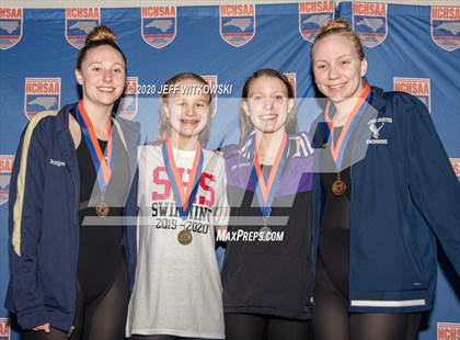 Thumbnail 2 in NCHSAA 1A/2A Swimming Finals photogallery.