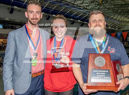 Thumbnail 1 in NCHSAA 1A/2A Swimming Finals photogallery.