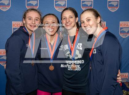 Thumbnail 2 in NCHSAA 1A/2A Swimming Finals photogallery.