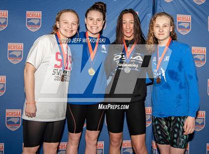 Thumbnail 3 in NCHSAA 1A/2A Swimming Finals photogallery.