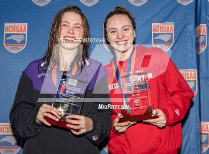 Thumbnail 2 in NCHSAA 1A/2A Swimming Finals photogallery.
