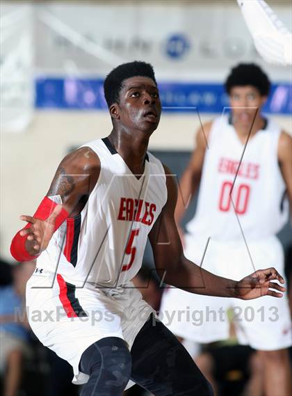 Thumbnail 1 in Oldsmar Christian vs. Brewster Academy (City of Palms Classic) photogallery.