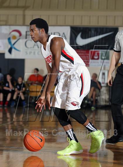 Thumbnail 3 in Oldsmar Christian vs. Brewster Academy (City of Palms Classic) photogallery.