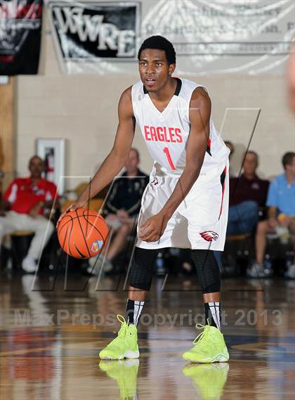 Thumbnail 2 in Oldsmar Christian vs. Brewster Academy (City of Palms Classic) photogallery.