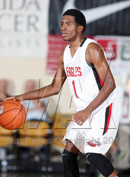 Thumbnail 2 in Oldsmar Christian vs. Brewster Academy (City of Palms Classic) photogallery.
