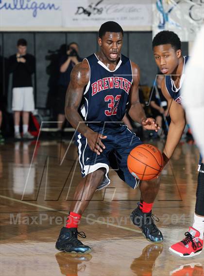 Thumbnail 1 in Oldsmar Christian vs. Brewster Academy (City of Palms Classic) photogallery.