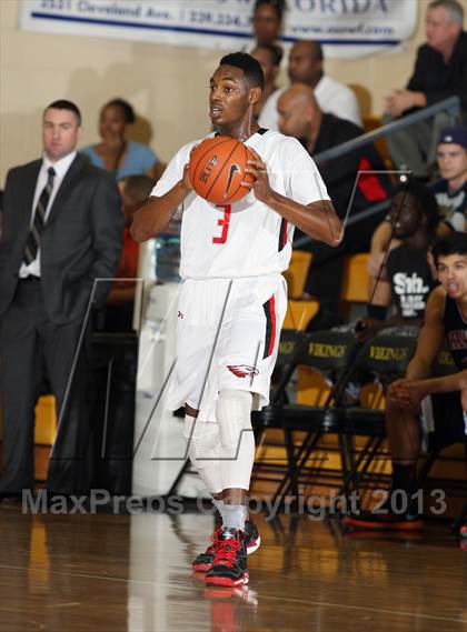 Thumbnail 3 in Oldsmar Christian vs. Brewster Academy (City of Palms Classic) photogallery.