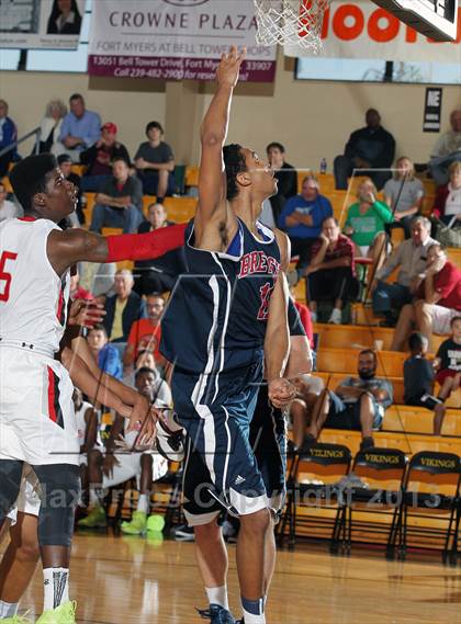 Thumbnail 1 in Oldsmar Christian vs. Brewster Academy (City of Palms Classic) photogallery.