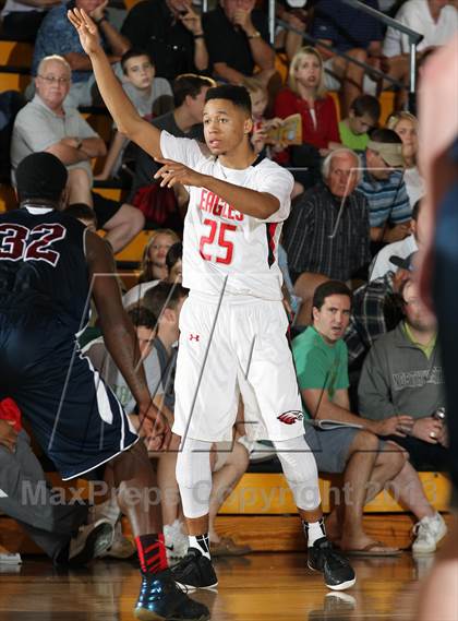 Thumbnail 3 in Oldsmar Christian vs. Brewster Academy (City of Palms Classic) photogallery.