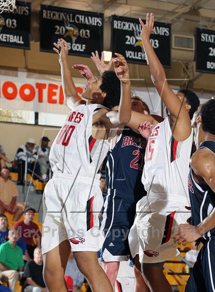 Thumbnail 3 in Oldsmar Christian vs. Brewster Academy (City of Palms Classic) photogallery.