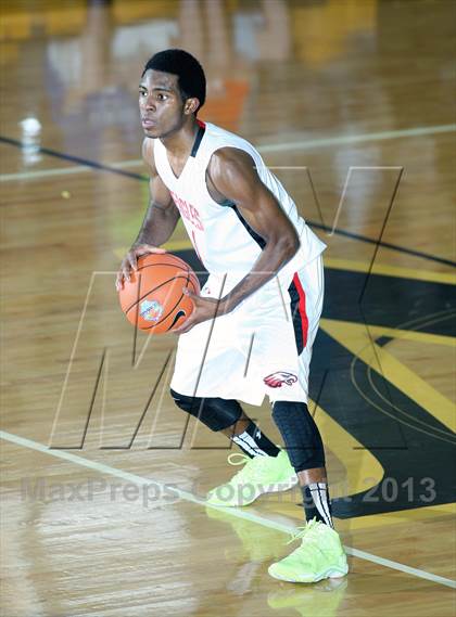 Thumbnail 2 in Oldsmar Christian vs. Brewster Academy (City of Palms Classic) photogallery.