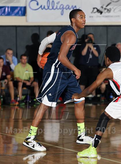 Thumbnail 1 in Oldsmar Christian vs. Brewster Academy (City of Palms Classic) photogallery.