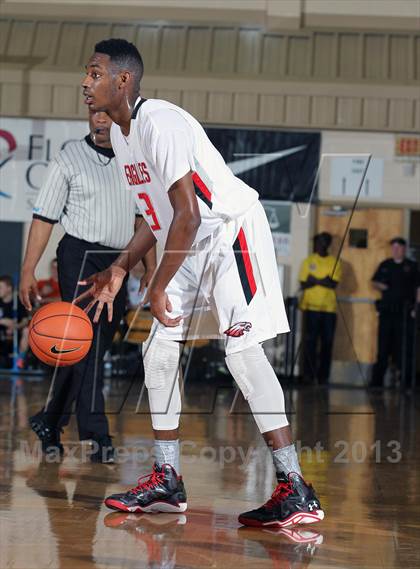 Thumbnail 3 in Oldsmar Christian vs. Brewster Academy (City of Palms Classic) photogallery.