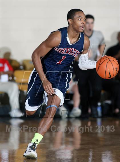 Thumbnail 1 in Oldsmar Christian vs. Brewster Academy (City of Palms Classic) photogallery.