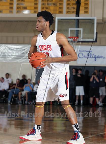Thumbnail 1 in Oldsmar Christian vs. Brewster Academy (City of Palms Classic) photogallery.