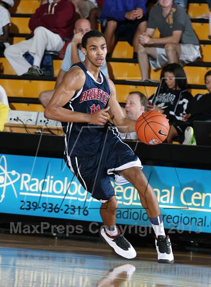 Thumbnail 2 in Oldsmar Christian vs. Brewster Academy (City of Palms Classic) photogallery.