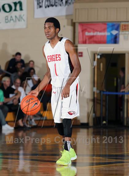 Thumbnail 3 in Oldsmar Christian vs. Brewster Academy (City of Palms Classic) photogallery.