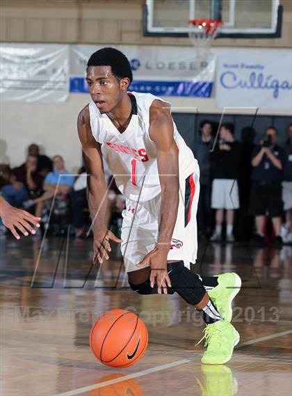 Thumbnail 3 in Oldsmar Christian vs. Brewster Academy (City of Palms Classic) photogallery.