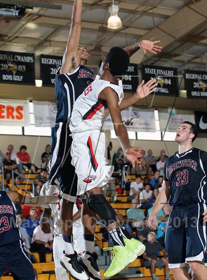Thumbnail 2 in Oldsmar Christian vs. Brewster Academy (City of Palms Classic) photogallery.