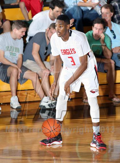 Thumbnail 1 in Oldsmar Christian vs. Brewster Academy (City of Palms Classic) photogallery.