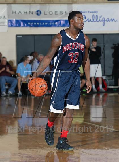 Thumbnail 2 in Oldsmar Christian vs. Brewster Academy (City of Palms Classic) photogallery.
