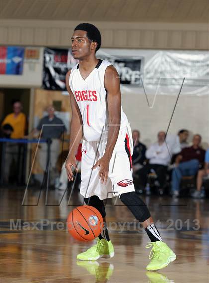 Thumbnail 1 in Oldsmar Christian vs. Brewster Academy (City of Palms Classic) photogallery.