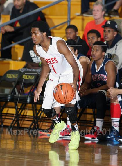 Thumbnail 1 in Oldsmar Christian vs. Brewster Academy (City of Palms Classic) photogallery.
