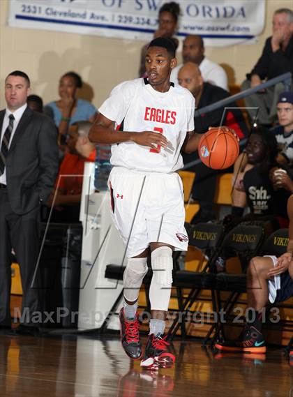 Thumbnail 2 in Oldsmar Christian vs. Brewster Academy (City of Palms Classic) photogallery.