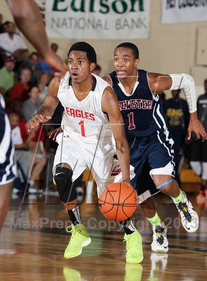 Thumbnail 2 in Oldsmar Christian vs. Brewster Academy (City of Palms Classic) photogallery.