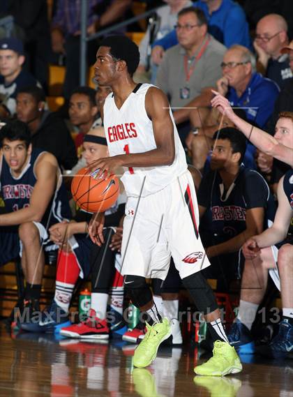 Thumbnail 1 in Oldsmar Christian vs. Brewster Academy (City of Palms Classic) photogallery.
