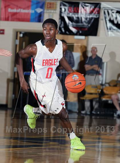 Thumbnail 2 in Oldsmar Christian vs. Brewster Academy (City of Palms Classic) photogallery.