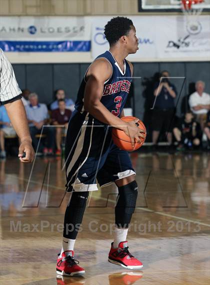 Thumbnail 3 in Oldsmar Christian vs. Brewster Academy (City of Palms Classic) photogallery.