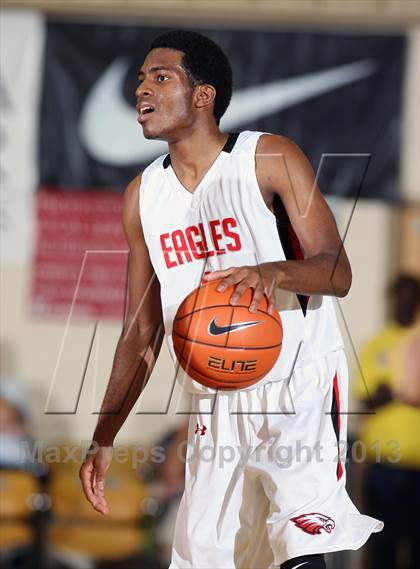 Thumbnail 3 in Oldsmar Christian vs. Brewster Academy (City of Palms Classic) photogallery.