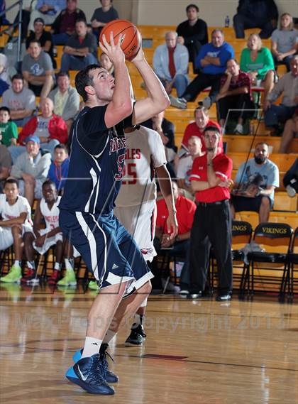 Thumbnail 2 in Oldsmar Christian vs. Brewster Academy (City of Palms Classic) photogallery.