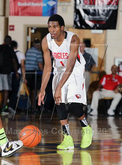Thumbnail 1 in Oldsmar Christian vs. Brewster Academy (City of Palms Classic) photogallery.