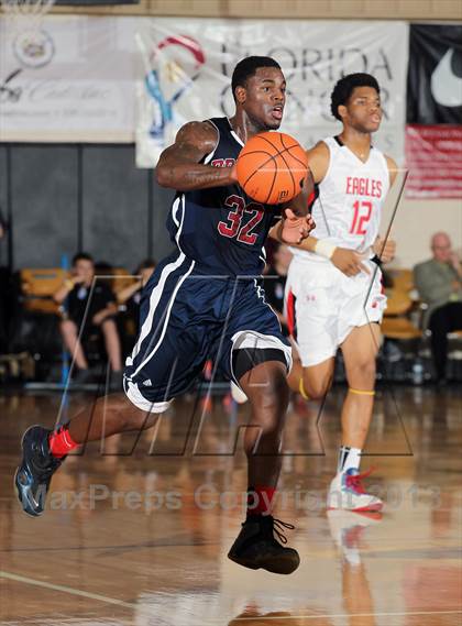 Thumbnail 3 in Oldsmar Christian vs. Brewster Academy (City of Palms Classic) photogallery.